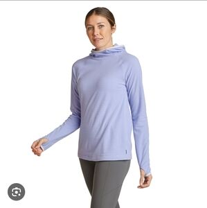 Eddie Bauer Quest Pro Grid Pullover Fleece Hoody